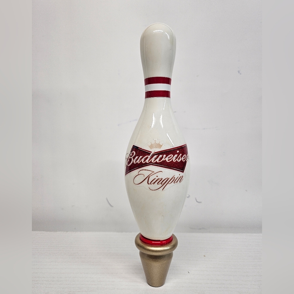 Budweiser Kingpin Bowling Pin Tap Handle